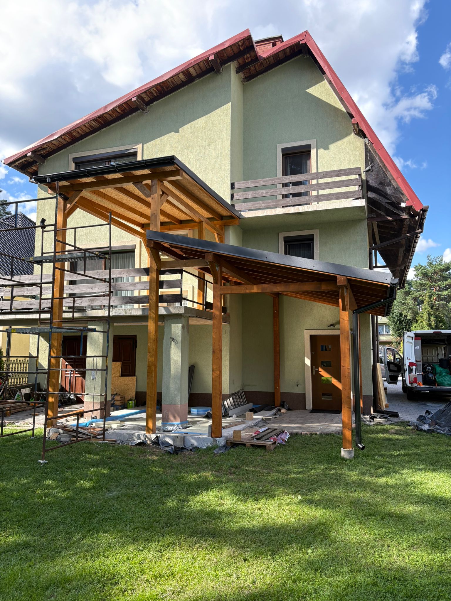 Realizacja DrewMasiv — konstrukcja drewniana